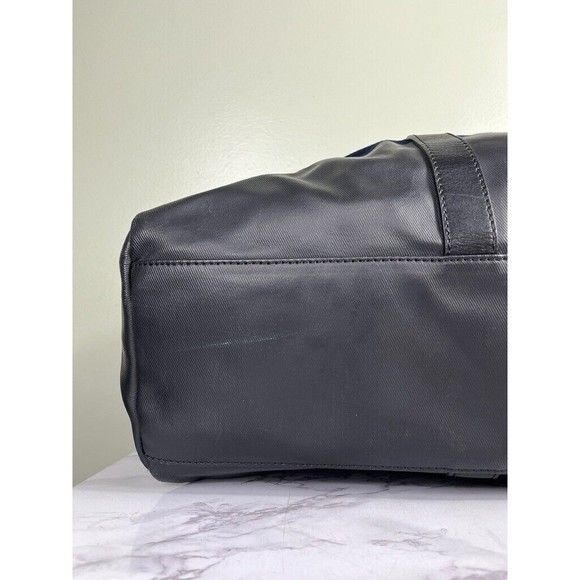 Everlane Twill Weekender Duffle Bag Navy/Back - Picture 8 of 11
